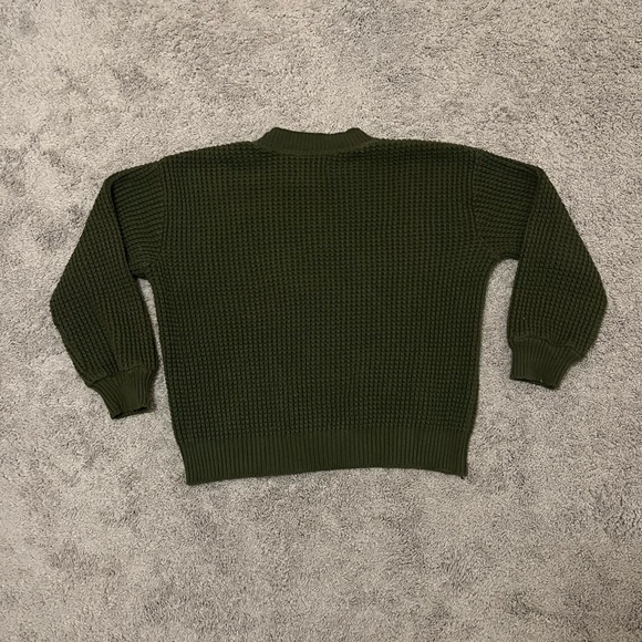 Aime Leon Dore Dark Green Crewneck Sweater - Picture 2 of 7